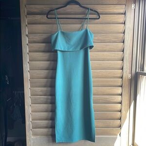 Elegant Teal Dress
